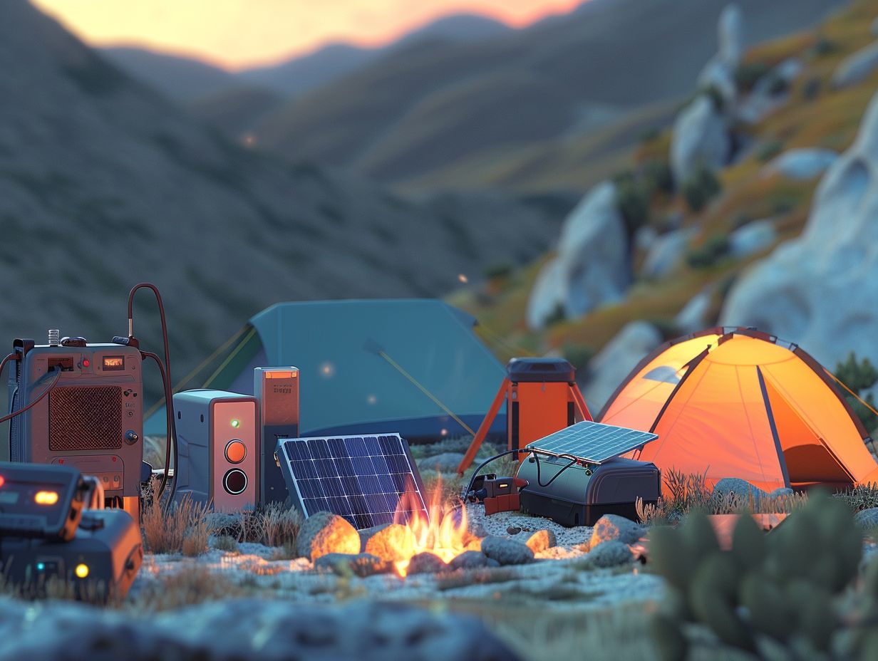 Factors to Consider When Choosing a Portable Power Source for Camping