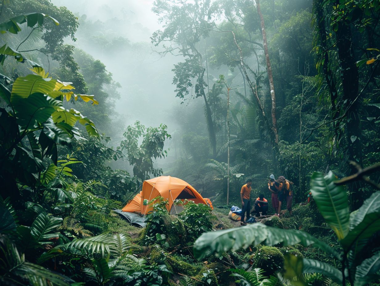 How to Choose a Campsite in High Humidity?