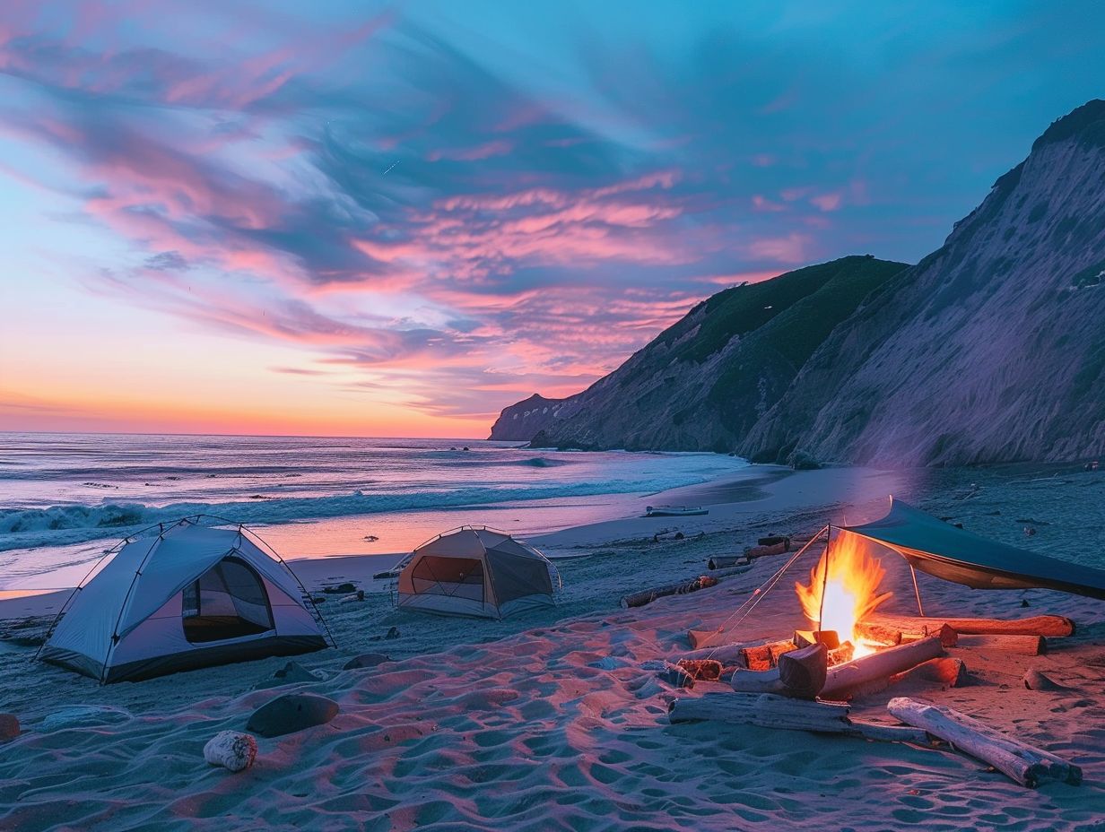 4. Beach Bonfires